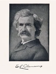 Mark Twain (seudónimo de Samuel Langhorne Clemens) (1835-1910)